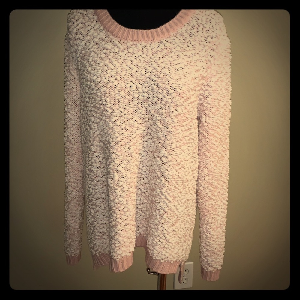Cato preowned awesome condition pink sweater